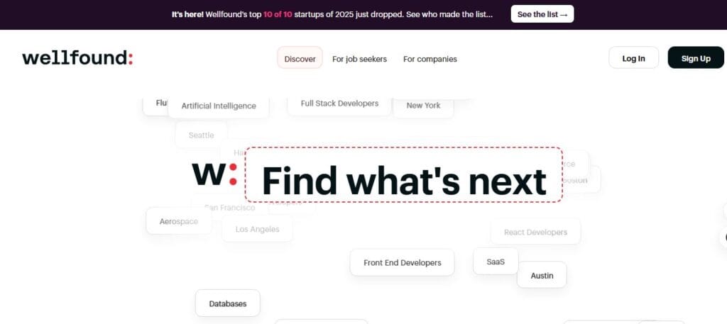 wellfound remote jobs website image